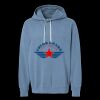 Unisex Garment-Dyed Lightweight Fleece Hooded Sweatshirt Thumbnail