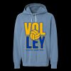 Unisex Garment-Dyed Lightweight Fleece Hooded Sweatshirt Thumbnail