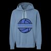 Unisex Garment-Dyed Lightweight Fleece Hooded Sweatshirt Thumbnail