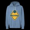 Unisex Garment-Dyed Lightweight Fleece Hooded Sweatshirt Thumbnail