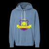 Unisex Garment-Dyed Lightweight Fleece Hooded Sweatshirt Thumbnail