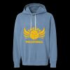 Unisex Garment-Dyed Lightweight Fleece Hooded Sweatshirt Thumbnail