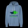 Unisex Garment-Dyed Lightweight Fleece Hooded Sweatshirt Thumbnail