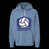 Unisex Garment-Dyed Lightweight Fleece Hooded Sweatshirt Thumbnail