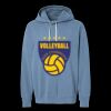 Unisex Garment-Dyed Lightweight Fleece Hooded Sweatshirt Thumbnail