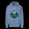 Unisex Garment-Dyed Lightweight Fleece Hooded Sweatshirt Thumbnail