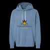 Unisex Garment-Dyed Lightweight Fleece Hooded Sweatshirt Thumbnail