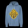 Unisex Garment-Dyed Lightweight Fleece Hooded Sweatshirt Thumbnail