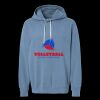 Unisex Garment-Dyed Lightweight Fleece Hooded Sweatshirt Thumbnail