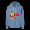 Unisex Garment-Dyed Lightweight Fleece Hooded Sweatshirt Thumbnail
