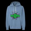 Unisex Garment-Dyed Lightweight Fleece Hooded Sweatshirt Thumbnail