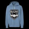 Unisex Garment-Dyed Lightweight Fleece Hooded Sweatshirt Thumbnail