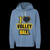 Unisex Garment-Dyed Lightweight Fleece Hooded Sweatshirt Thumbnail