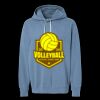 Unisex Garment-Dyed Lightweight Fleece Hooded Sweatshirt Thumbnail