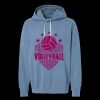 Unisex Garment-Dyed Lightweight Fleece Hooded Sweatshirt Thumbnail