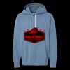Unisex Garment-Dyed Lightweight Fleece Hooded Sweatshirt Thumbnail