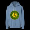 Unisex Garment-Dyed Lightweight Fleece Hooded Sweatshirt Thumbnail