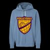 Unisex Garment-Dyed Lightweight Fleece Hooded Sweatshirt Thumbnail