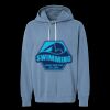 Unisex Garment-Dyed Lightweight Fleece Hooded Sweatshirt Thumbnail