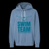 Unisex Garment-Dyed Lightweight Fleece Hooded Sweatshirt Thumbnail