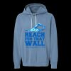 Unisex Garment-Dyed Lightweight Fleece Hooded Sweatshirt Thumbnail