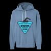 Unisex Garment-Dyed Lightweight Fleece Hooded Sweatshirt Thumbnail