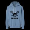 Unisex Garment-Dyed Lightweight Fleece Hooded Sweatshirt Thumbnail