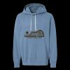 Unisex Garment-Dyed Lightweight Fleece Hooded Sweatshirt Thumbnail