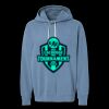 Unisex Garment-Dyed Lightweight Fleece Hooded Sweatshirt Thumbnail