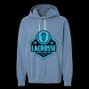 Unisex Garment-Dyed Lightweight Fleece Hooded Sweatshirt Thumbnail