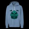 Unisex Garment-Dyed Lightweight Fleece Hooded Sweatshirt Thumbnail
