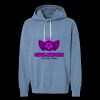 Unisex Garment-Dyed Lightweight Fleece Hooded Sweatshirt Thumbnail