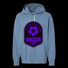 Unisex Garment-Dyed Lightweight Fleece Hooded Sweatshirt Thumbnail