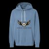Unisex Garment-Dyed Lightweight Fleece Hooded Sweatshirt Thumbnail