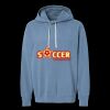 Unisex Garment-Dyed Lightweight Fleece Hooded Sweatshirt Thumbnail