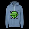 Unisex Garment-Dyed Lightweight Fleece Hooded Sweatshirt Thumbnail