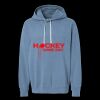 Unisex Garment-Dyed Lightweight Fleece Hooded Sweatshirt Thumbnail
