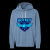 Unisex Garment-Dyed Lightweight Fleece Hooded Sweatshirt Thumbnail