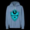 Unisex Garment-Dyed Lightweight Fleece Hooded Sweatshirt Thumbnail