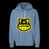 Unisex Garment-Dyed Lightweight Fleece Hooded Sweatshirt Thumbnail