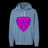 Unisex Garment-Dyed Lightweight Fleece Hooded Sweatshirt Thumbnail