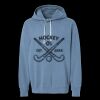 Unisex Garment-Dyed Lightweight Fleece Hooded Sweatshirt Thumbnail
