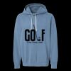 Unisex Garment-Dyed Lightweight Fleece Hooded Sweatshirt Thumbnail