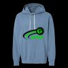 Unisex Garment-Dyed Lightweight Fleece Hooded Sweatshirt Thumbnail