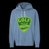 Unisex Garment-Dyed Lightweight Fleece Hooded Sweatshirt Thumbnail