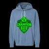 Unisex Garment-Dyed Lightweight Fleece Hooded Sweatshirt Thumbnail
