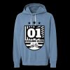 Unisex Garment-Dyed Lightweight Fleece Hooded Sweatshirt Thumbnail
