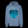 Unisex Garment-Dyed Lightweight Fleece Hooded Sweatshirt Thumbnail