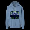 Unisex Garment-Dyed Lightweight Fleece Hooded Sweatshirt Thumbnail