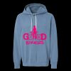 Unisex Garment-Dyed Lightweight Fleece Hooded Sweatshirt Thumbnail